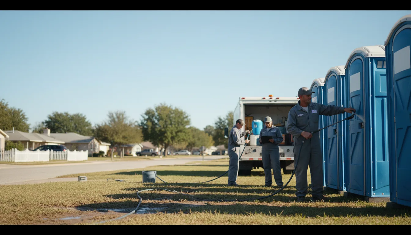 Long-Term Portable Toilet Rental in Darien, IL near me